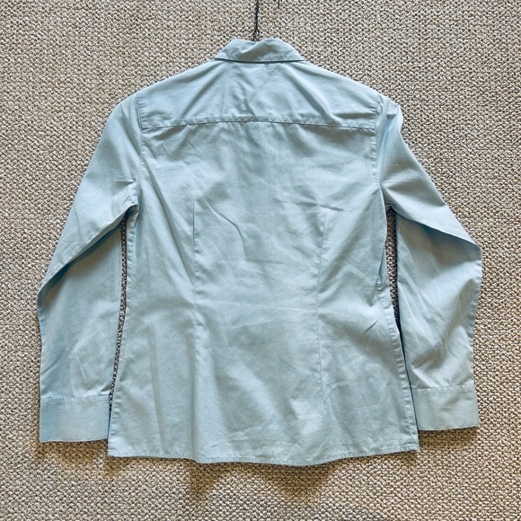 Blue Button Down Dress Shirt - Picture 2 of 4